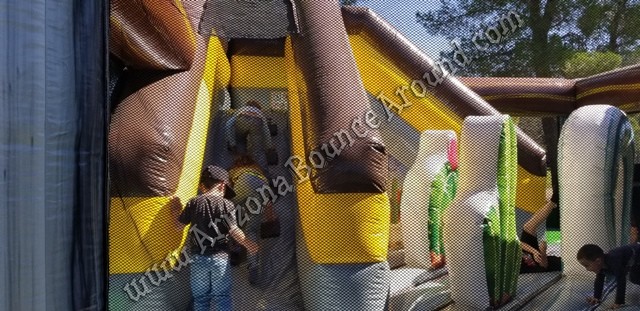 Western village 20 x 20 Bounce House Rental Phoenix Arizona